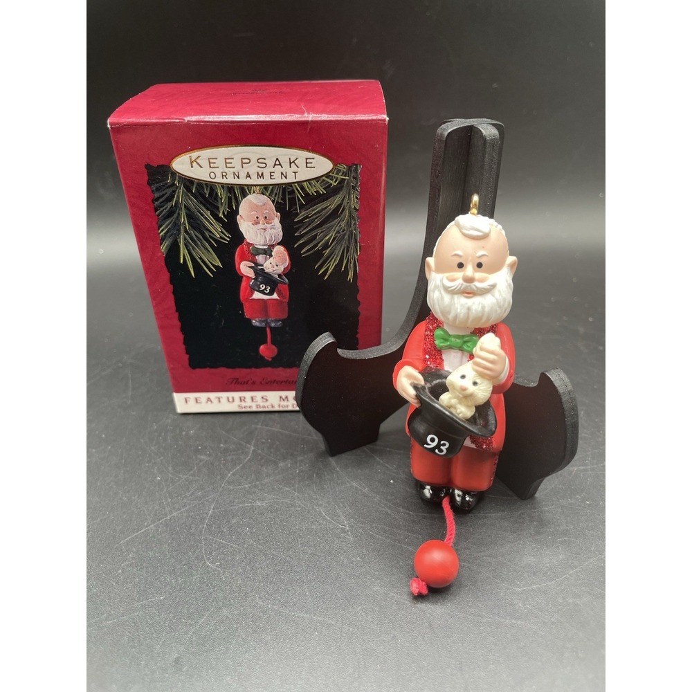 1993 Hallmark Keepsake‎ That's Entertainment  Christmas Ornament - Picture 2 of 3
